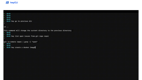 HeyCLI